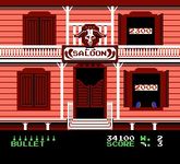 une photo d'Ã©cran de Wild Gunman sur Nintendo Nes